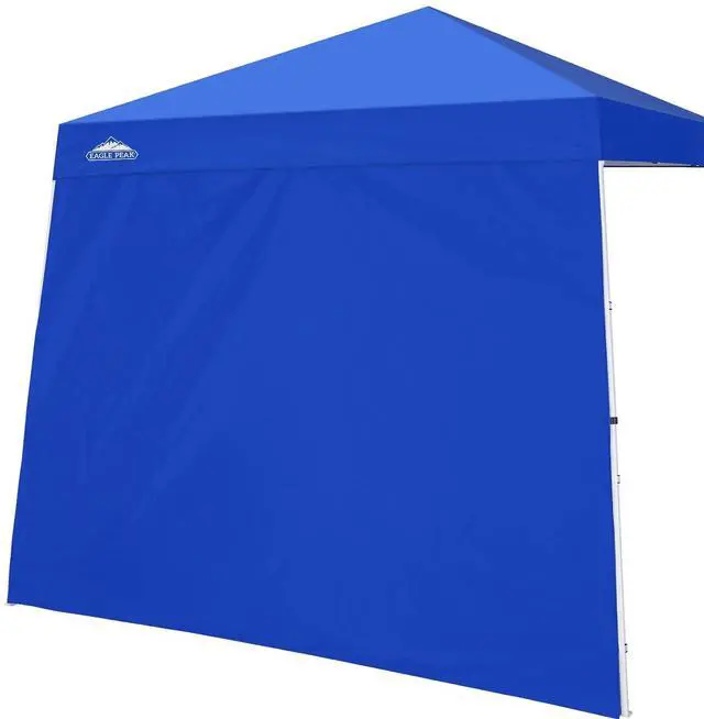 Main image of Sunwall/Sidewall for 10x10 Slant Leg Canopy Only, 1 Sidewall, Blue