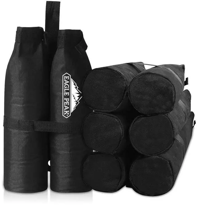 Main image of Canopy Weight Bags 4-Pack, Heavy Duty Sand Bags for Pop Up Canopy Tent, Gazebo, and Greenhouse (Sand Not Included)