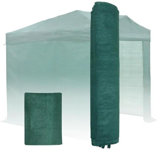 Main image of Replacement Mesh Cover for 8x6 Portable Walk-in Pop up Greenhouse, Front and Rear Zippered Entry Doors (Frame Not Included), Green
