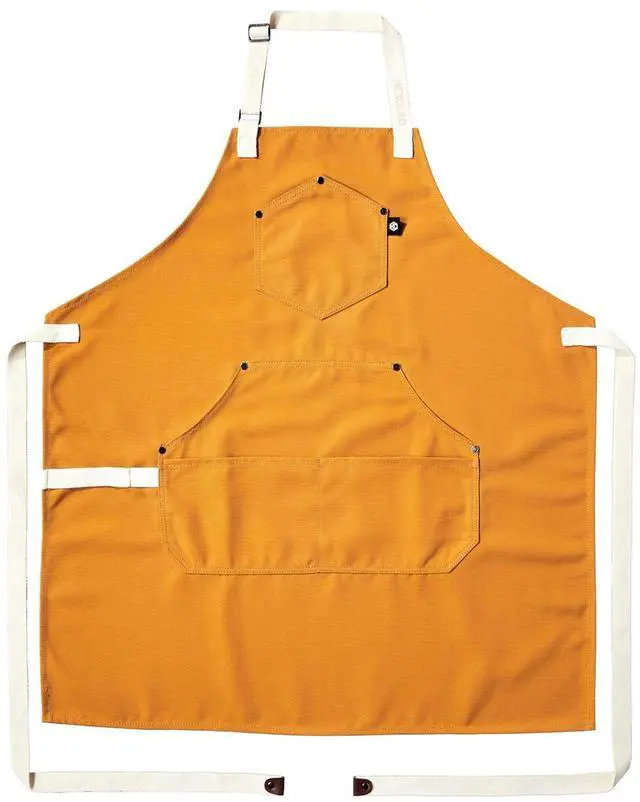 Main image of HexClad Eco Modern Chef Apron for Cooking and Grilling, Professional HexTwill Fabric Aprons with Pockets