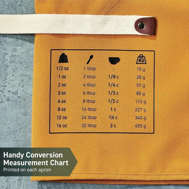 Alt view image 4 of 7 - HexClad Eco Modern Chef Apron for Cooking and Grilling, Professional HexTwill Fabric Aprons with Pockets