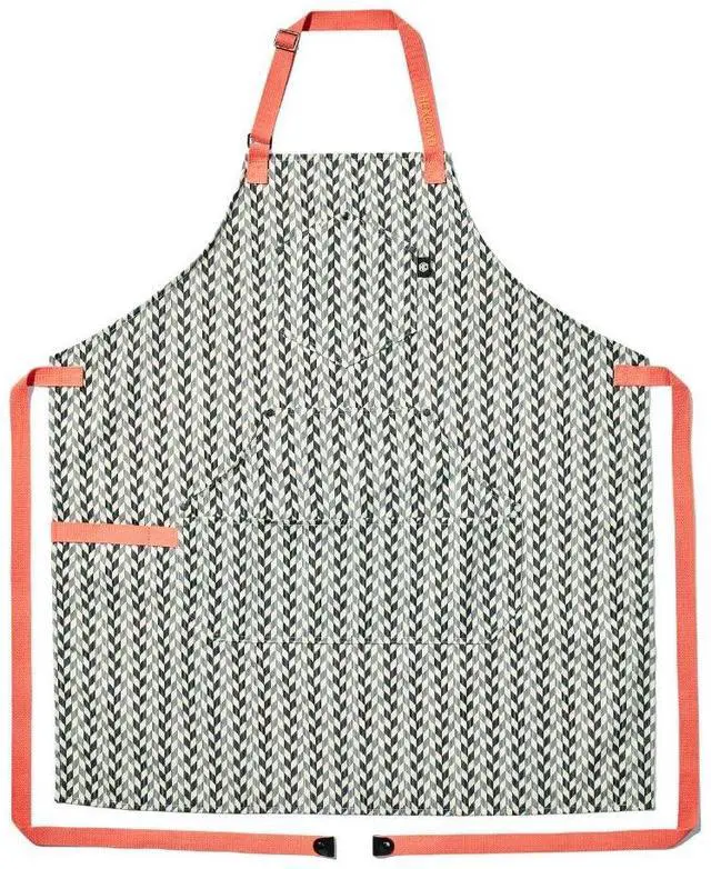 Main image of HexClad Eco Modern Chef Apron for Cooking and Grilling, Professional HexTwill Fabric Aprons with Pockets