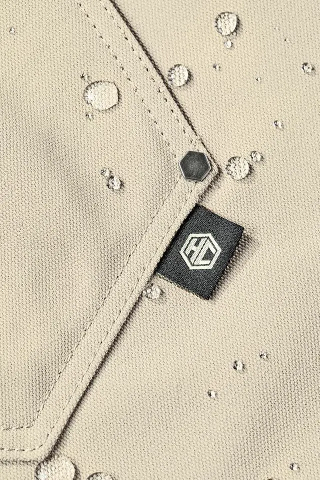 Alt view image 2 of 5 - HexClad Eco Modern Chef Apron for Cooking and Grilling, Professional HexTwill Fabric Aprons with Pockets