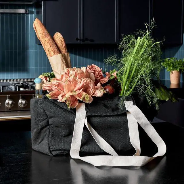 Alt view image 2 of 6 - HexClad Everything Everywhere Bag Recycled rPET Tote with 8 Pockets, Shoulder & Hand Straps, Machine Washable