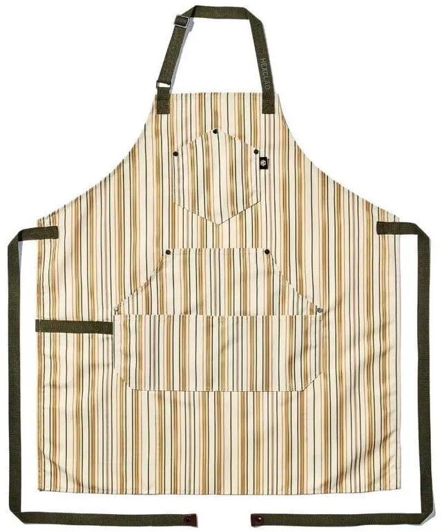 Main image of HexClad Eco Modern Chef Apron for Cooking and Grilling, Professional HexTwill Fabric Aprons with Pockets