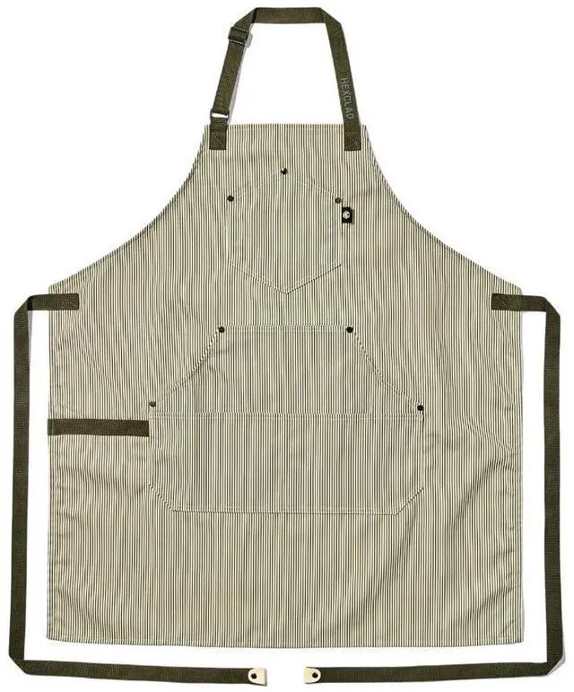 Main image of HexClad Eco Modern Chef Apron for Cooking and Grilling, Professional HexTwill Fabric Aprons with Pockets