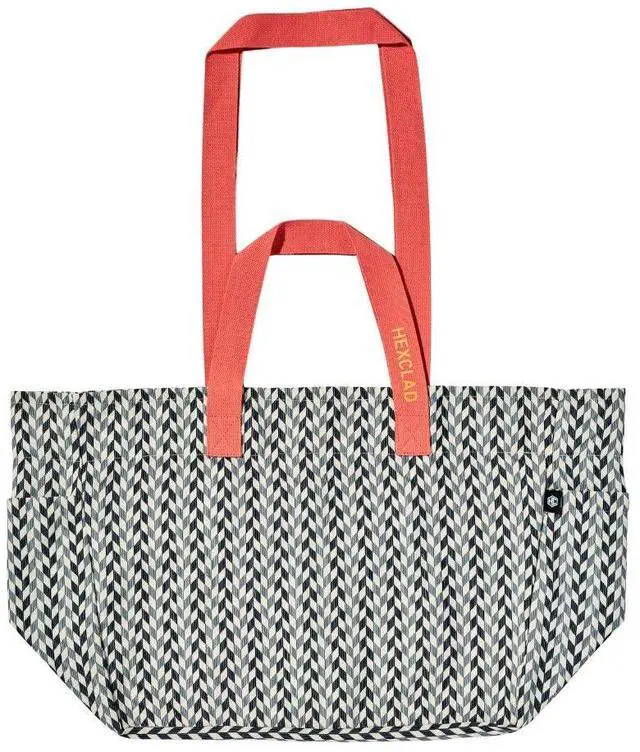 Main image of HexClad Everything Everywhere Bag Recycled rPET Tote with 8 Pockets, Shoulder & Hand Straps, Machine Washable