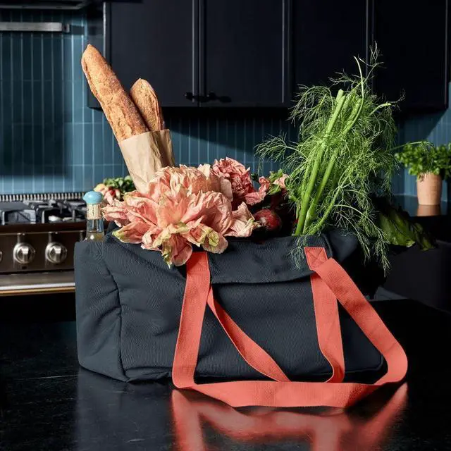 Alt view image 2 of 6 - HexClad Everything Everywhere Bag Recycled rPET Tote with 8 Pockets, Shoulder & Hand Straps, Machine Washable