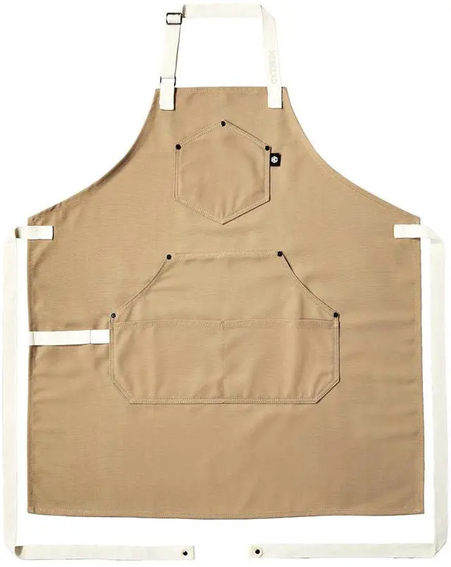 Main image of HexClad Eco Modern Chef Apron for Cooking and Grilling, Professional HexTwill Fabric Aprons with Pockets