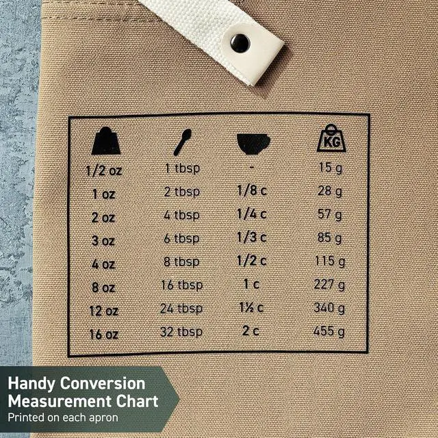 Alt view image 4 of 7 - HexClad Eco Modern Chef Apron for Cooking and Grilling, Professional HexTwill Fabric Aprons with Pockets