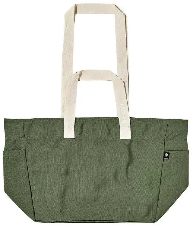 Main image of HexClad Everything Everywhere Bag Recycled rPET Tote with 8 Pockets, Shoulder & Hand Straps, Machine Washable