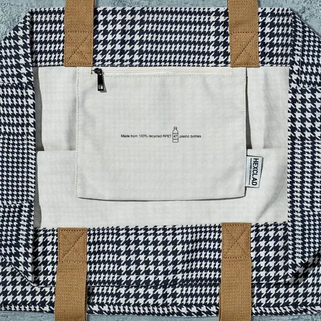 Alt view image 6 of 6 - HexClad Everything Everywhere Bag Recycled rPET Tote with 8 Pockets, Shoulder & Hand Straps, Machine Washable