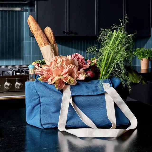 Alt view image 4 of 6 - HexClad Everything Everywhere Bag Recycled rPET Tote with 8 Pockets, Shoulder & Hand Straps, Machine Washable