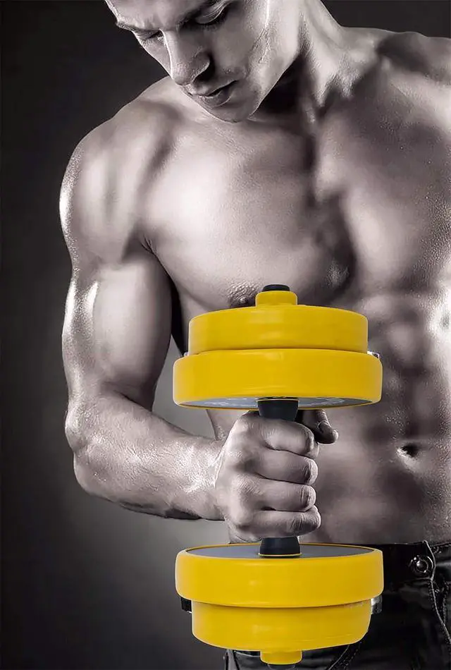 Alt view image 6 of 6 - Weights, Dumbbell Set, Kettlebells, Adjustable Dumbbells, Barbell Weight Set, 20-40-50-70LB 3-in-1 set, Non-Slip, All-purpose