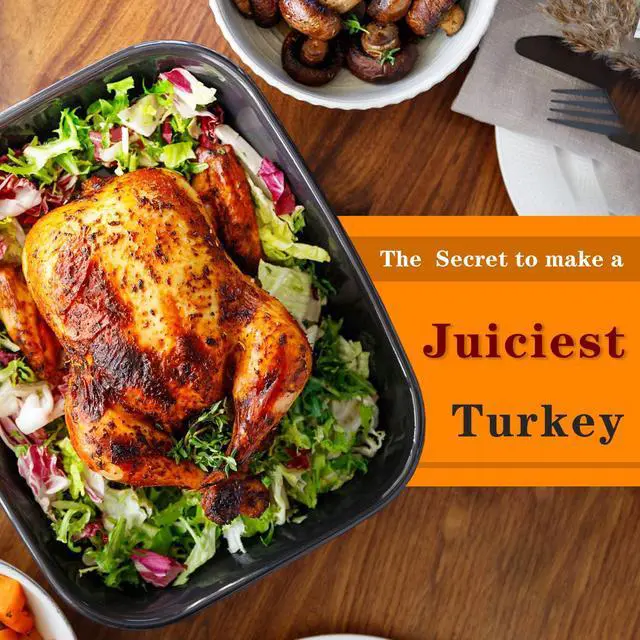 Alt view image 7 of 7 - Turkey Brining Bags Set of 2-26"×22" Extra Large Brine Bag Holds up to 35lb- Double Zippers Seal Brine Bags with 2 cotton Strings for Turkey, Chicken, Beef, Pork by Kendane