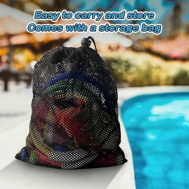 Alt view image 4 of 6 - Pool Diving Toys Games - 31 PCS Swimming Pool Toys for Kids Teens with Diving Rings Dive Sticks Underwater Treasures Torpedo Bandits Fish Toy etc Fun Water Swim Toy for Boys Girls Adults