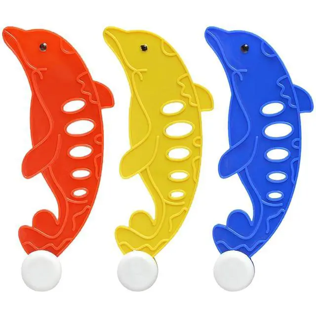 Alt view image 6 of 7 - Pool Diving Toys Games - 25PCS Swimming Pool Toys with Dive Sticks and Rings Underwater Treasures Torpedo Bandits Fish Toy etc Fun Water Swim Toy for Boys Girls Adults Kids Teens