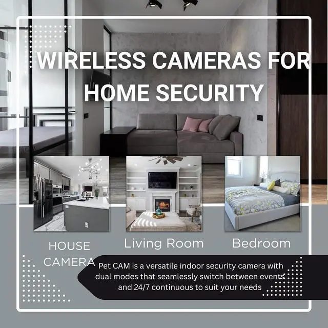 Alt view image 5 of 7 - 4K Wireless Cameras Mini Small Security Wall Outlet Camera WiFi Indoor Camera for Home SecurityUpgraded (CAM) Not Supporting 5G