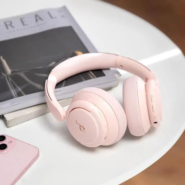 Alt view image 6 of 7 - soundcore Life Q30 by Anker, Hybrid Active Noise Cancelling Headphones with Multiple Modes, Hi-Res Sound, Custom EQ via App, 50H Playtime, Comfortable Fit, Bluetooth, Multipoint Connection