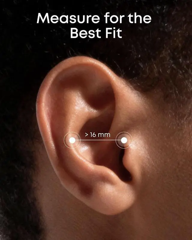 Alt view image 7 of 7 - Soundcore AeroFit 2 Pro by Anker, Open-Ear and Active Noise Cancellation Modes, Hi-Res Open Ear Headphones for Commute,Office,Fitness, LDAC, 4-Mic AI Clear Calls, 34H, IP55, Wireless Bluetooth Earbuds