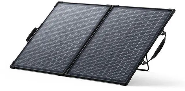 Main image of Anker SOLIX PS100 Bifacial Portable Solar Panel, 100W Foldable Solar Charger with Dual-Sided Power Generation, 25%+ High Conversion Efficiency, for Camping, RVs, and Home Backup