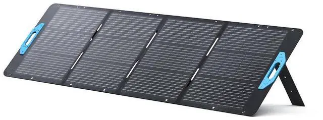 Main image of Anker SOLIX PS200 Solar Panel with Adjustable Kickstand, 200W Foldable Portable Solar Charger, IP67 Waterproof, 23% Higher Energy Conversion Efficiency, for Camping, RVs, and Blackouts