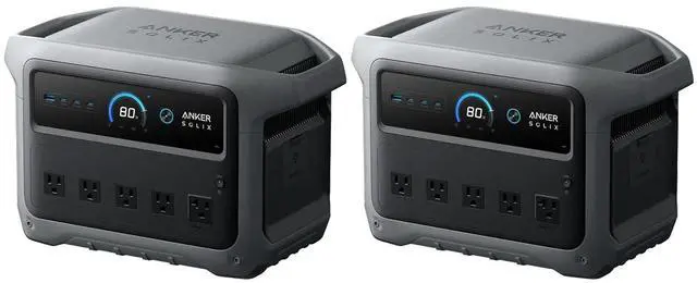 Main image of Anker SOLIX C1000 Gen 2 Portable Power Station, 2,000W (Peak 3,000W) Solar Generator, Full Charge in 49 Min, 1,024Wh LiFePO4 Battery for Home Backup, Power Outages, and Camping (Optional Solar Panel)