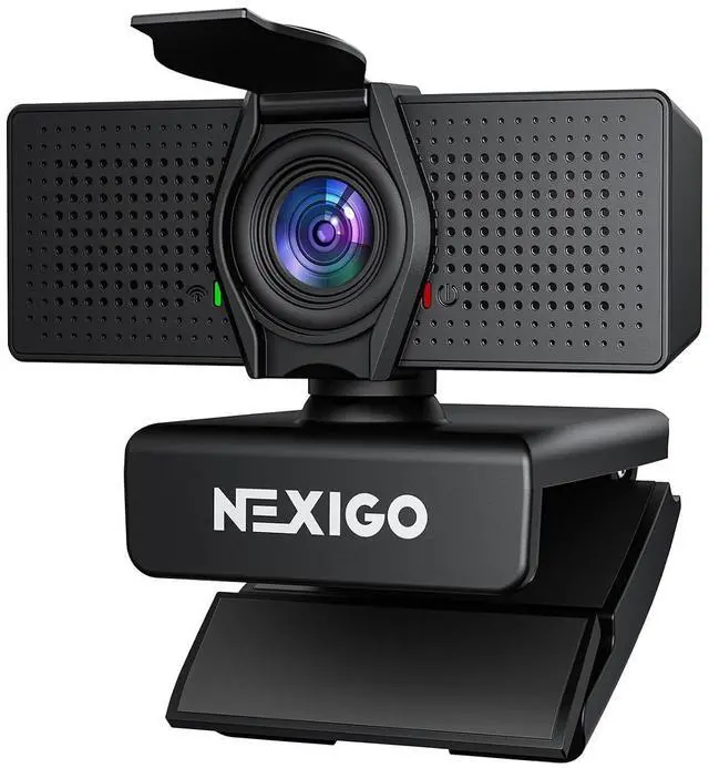 Main image of NexiGo N60 Pro 4K Webcam for PC, 4K UHD Sony Sensor, Autofocus, 1080p 60 fps, Noise-Canceling Mics, Privacy Cover, Distortion-Free Lens, 4X Digital Zoom, Works with Switch 2/Zoom/Teams/Google Meet