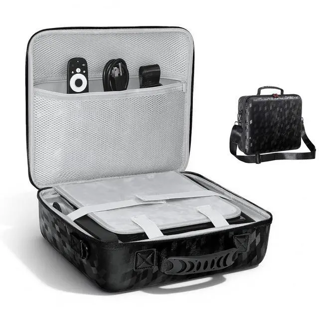 Main image of NexiGo Projector Carrying Case for Nova Mini, Hard Travel Case w/Adjustable Strap, Large Capacity Portable Bag Perfectly Fits Nova Mini Projector & Gimbal Stand, Shockproof & Water-Resistant