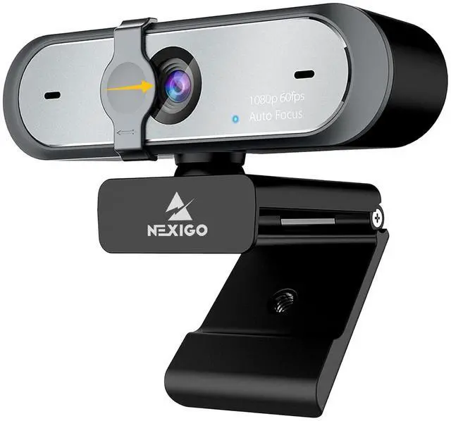Main image of NexiGo N660P 1080P 60FPS Webcam with Software Control, Dual Microphone & Cover, Autofocus, HD USB Computer Web Camera, for OBS/Gaming/Zoom/Skype/FaceTime/Teams/Twitch