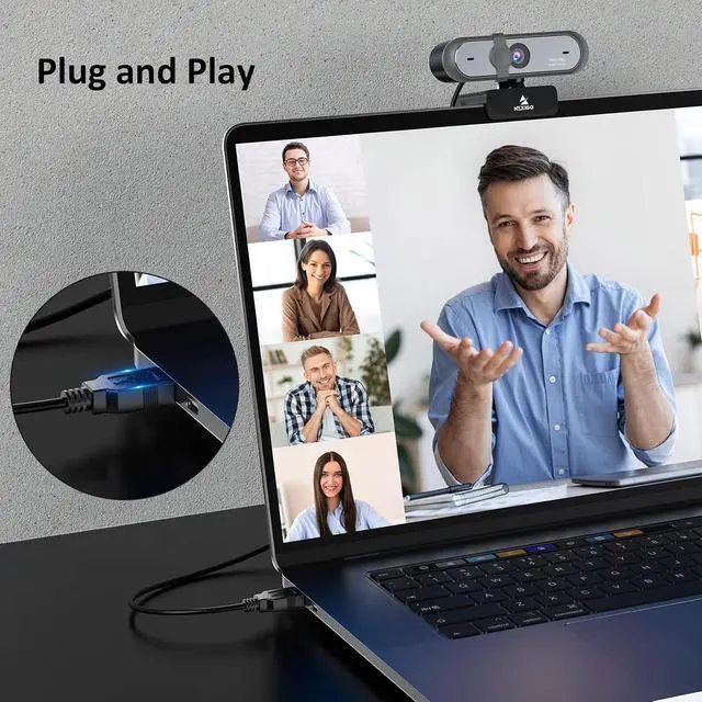 Alt view image 7 of 7 - NexiGo N660P 1080P 60FPS Webcam with Software Control, Dual Microphone & Cover, Autofocus, HD USB Computer Web Camera, for OBS/Gaming/Zoom/Skype/FaceTime/Teams/Twitch