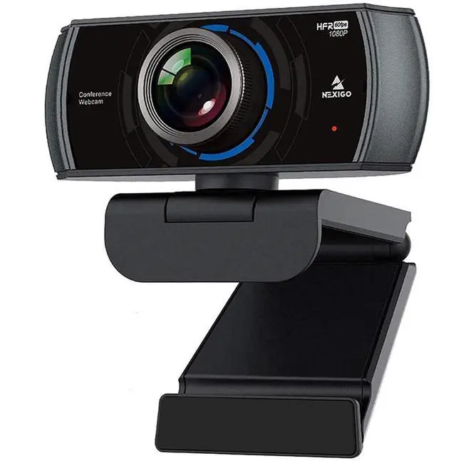 Main image of NexiGo N980P 1080P 60FPS Webcam with Microphone and Software Control, USB Computer Camera, Built-in Dual Noise Reduction Mics, 120° Wide-Angle for Zoom/Skype/FaceTime/Teams, PC Mac Laptop Desktop