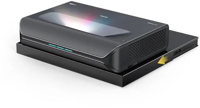 Main image of NexiGo Aurora Pro MKII with Official AS200 Motorized Sliding Tray, 4K Tri-Color Laser UST Projector, Dynamic Iris & Laser Dimming, 0.21:1 Throw Ratio, Dolby Vision & Atmos, HDR10+