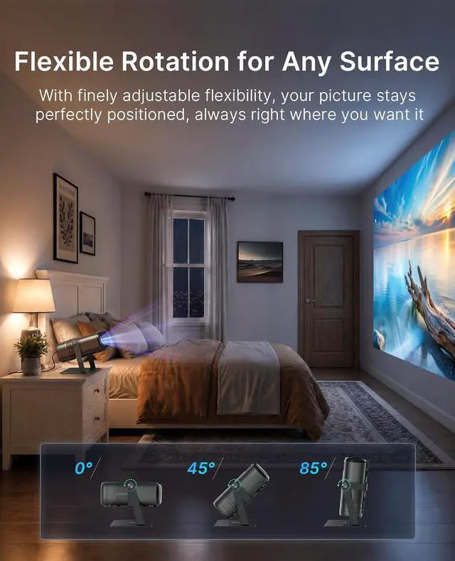 Alt view image 2 of 7 - NexiGo Projector Gimbal Stand