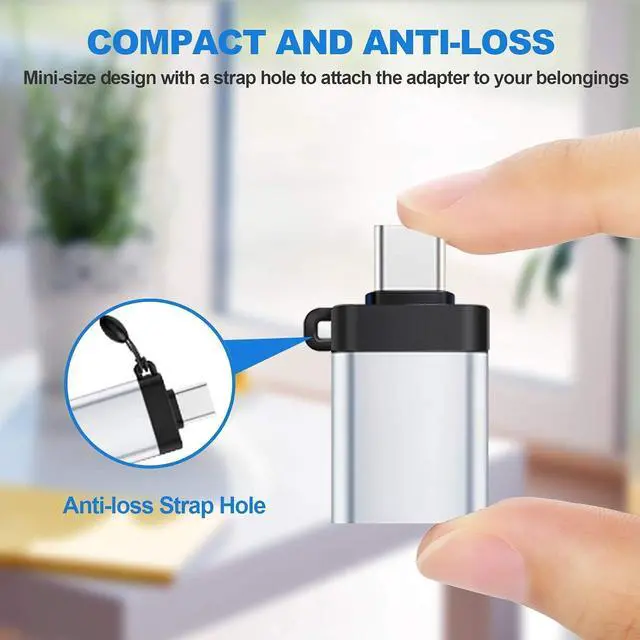 Alt view image 7 of 7 - 1080P 60FPS Webcam with USB C Adapter, NexiGo AutoFocus USB Web Camera with Microphone, Privacy Cover, Thunderbolt 3 to USB 3.0 Adapter, for Zoom/Skype/Teams Online Teaching, Laptop MAC PC Desktop