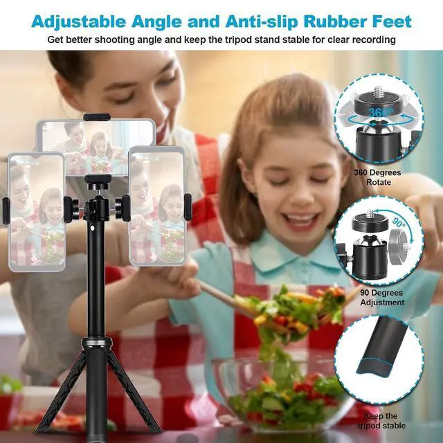 Alt view image 6 of 7 - NexiGo 4K Zoomable Webcam Kits, N950P UHD 2160P Webcam with Remote, Sony Starvis Sensor, 5X Digital Zoom, Upgraded Video Conference Lighting, Extendable Tripod Stand, for Zoom/Skype/Teams