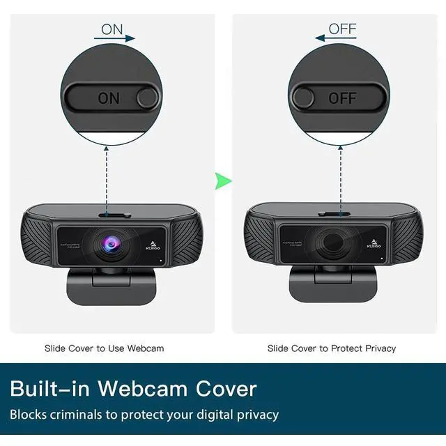 Alt view image 3 of 7 - NexiGo 60FPS 1080P Webcam Kits, N680P FHD USB Web Camera with Software Control and Privacy Cover, Upgraded Video Conference Lighting, Extendable Tripod Stand, for Zoom/Skype/Teams