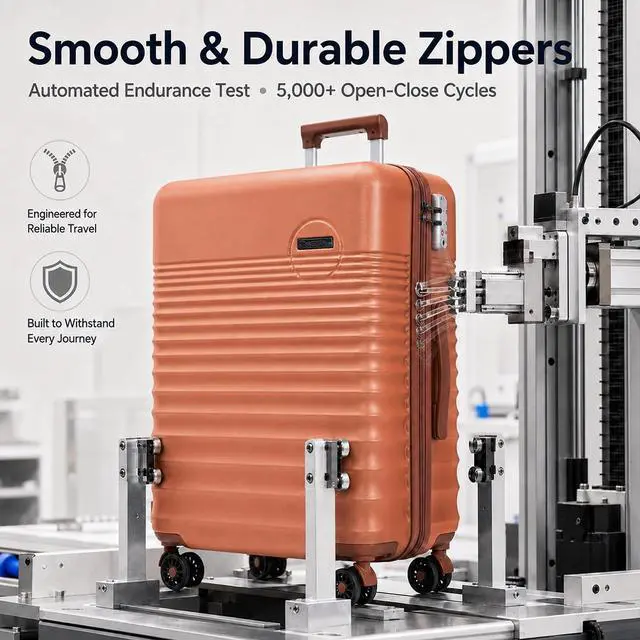 Alt view image 4 of 7 - CONCEPTEN Carry On Luggage 22x14x9 Airline Approved, 20-inch Hard Shell Suitcases with Wheels, ABS Lightweight Carry on Suitcase with TSA Lock