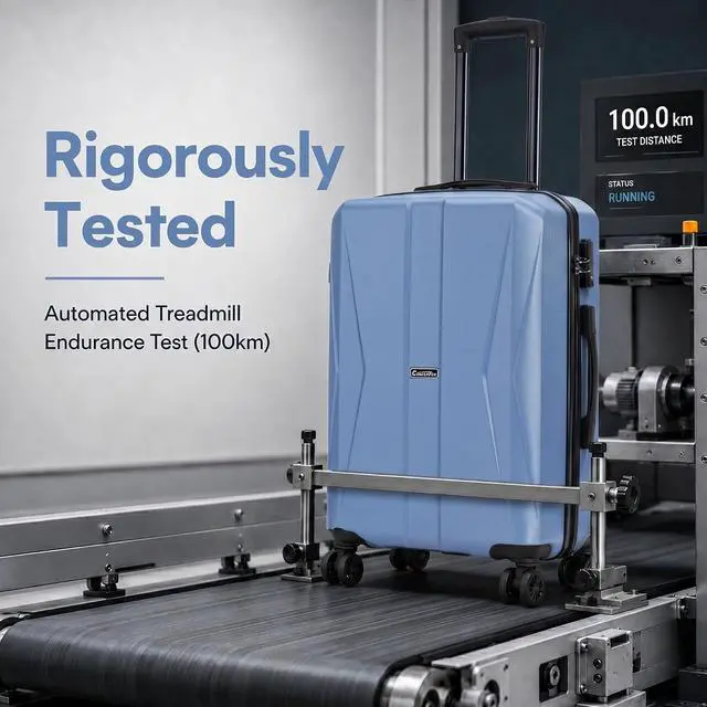 Alt view image 7 of 7 - CONCEPTEN 20/24/28 Inch Hardshell Suitcase Set, ABS Luggage Set with TSA Lock 5 Piece