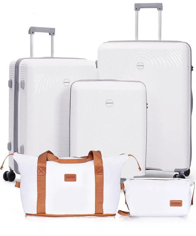 Main image of CONCEPTEN Luggage Sets 5 Piece,Lightweight,Impact-Resistant,Wear-Resistant Suitcases with Wheels, Hardshell Suitcase Set with Spinner Wheels, PP Carry on Luggage Set with TSA Lock, Travel Luggage