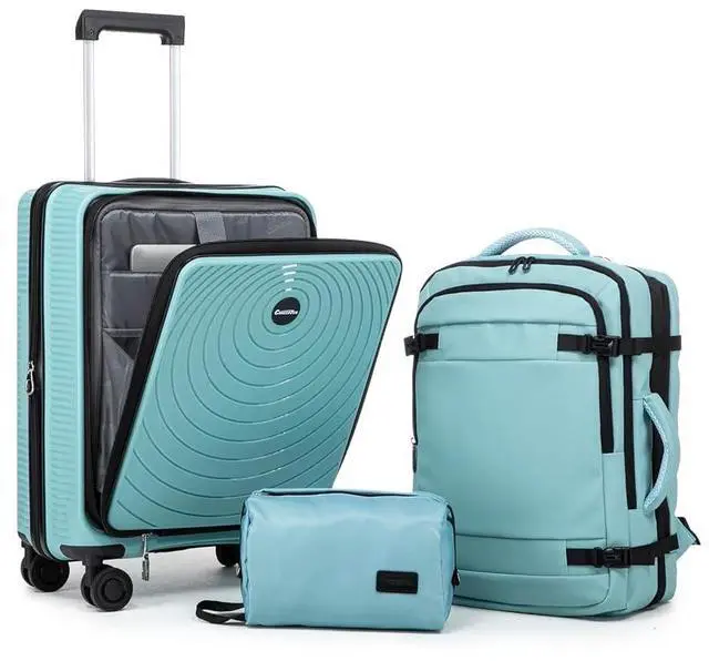 Main image of CONCEPTEN 21'' Expandable Suitcase Set,PP Carry on Luggage Sets with TSA Lock,3 Piece