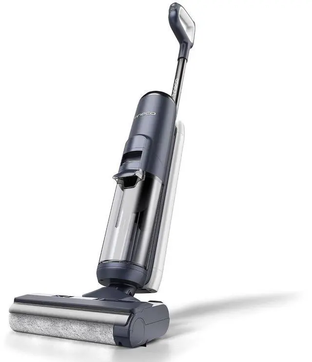 Main image of Tineco Floor ONE S5 Smart Cordless Wet Dry Vacuum Cleaner and Mop for Hard Floors, Digital Display, Long Run Time, Great for Sticky Messes and Pet Hair, Space-Saving Design, Blue