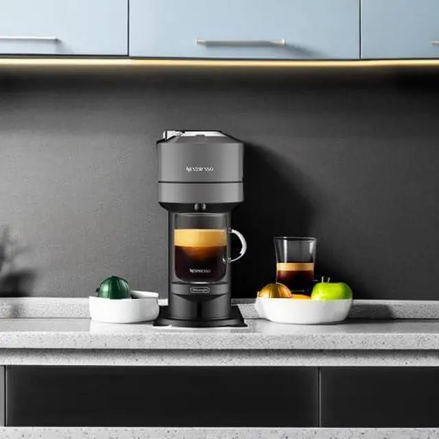 Alt view image 5 of 7 - Nespresso Vertuo Next Coffee and Espresso Maker, Machine Only, 1260 watts, Dark Gray