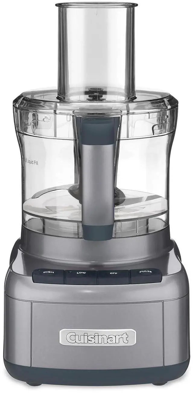 Main image of Cuisinart 8 Cup Food Processor, 350-Watt Motor, Gunmetal, FP-8GMP1