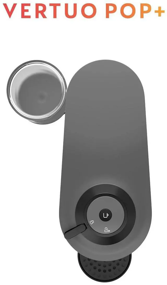 Alt view image 3 of 7 - Nespresso Vertuo Pop+ Coffee and Espresso Maker by Breville, Dark Grey