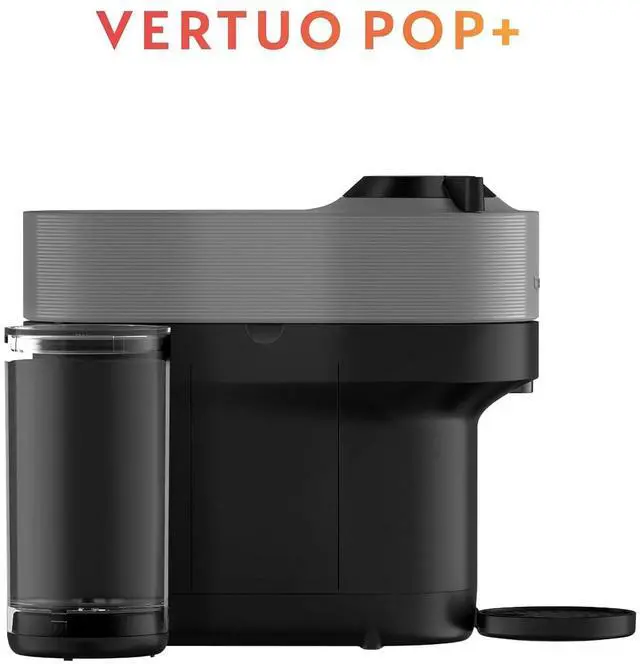 Alt view image 4 of 7 - Nespresso Vertuo Pop+ Coffee and Espresso Maker by Breville, Dark Grey