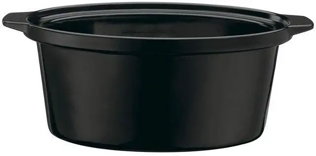 Alt view image 3 of 4 - Cuisinart PSC-350 3-1/2-Quart Programmable Slow Cooker, Silver, 9-1/2 in H x 9.1 in W x 12.67 in L