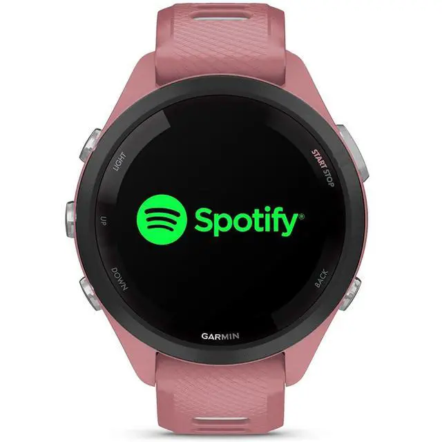 Alt view image 7 of 7 - Garmin Forerunner 265S Running GPS Smartwatch, AMOLED Display, 42mm, Light Pink/Whitestone, 010-02810-05 - Bundle w/Deco Essentials 26-Month CPS Plan