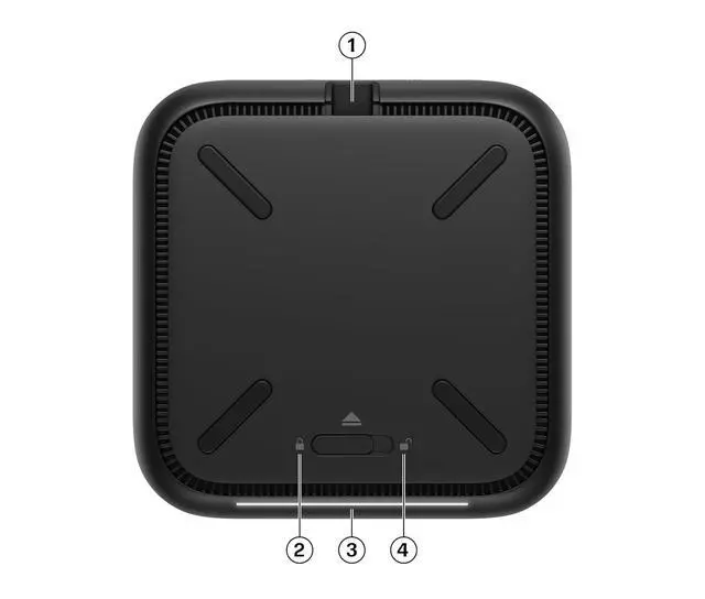 Alt view image 3 of 7 - HP USB-C 100W G6 Dock + One Extra USB-C Cable Included, Future-Proof Design with Ambient LED Lighting, On-Screen Notifications, Extra USB-C Ports, HDMI 2.1, 120Hz