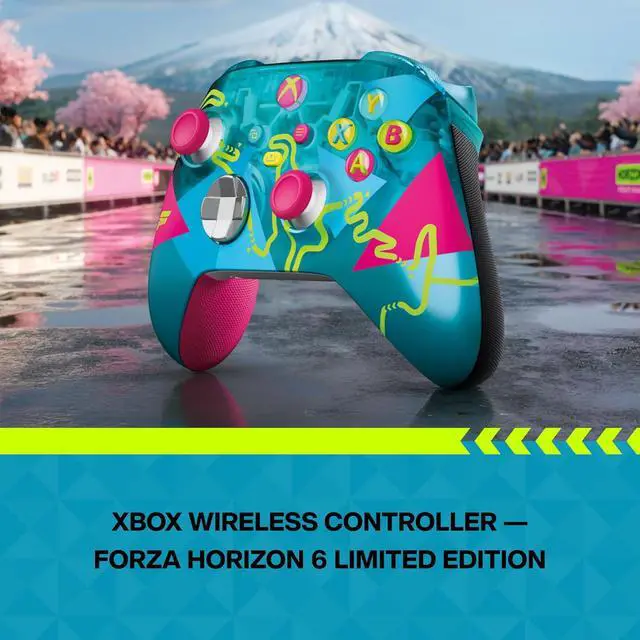 Alt view image 2 of 7 - Xbox Wireless Gaming Controller | Forza Horizon 6 Limited Edition | Console, PC, & Cloud Devices | Dynamic Lighting Effects | Wireless, Bluetooth, USB-C Connectivity